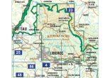 klad listů - Jizerské hory 1 : 25 000, turistická mapa Geodézie On Line