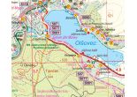 ukázka Moravský kras 1 : 25 000, turistická mapa Geodézie On Line